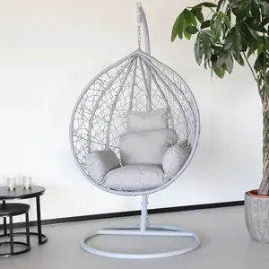 Hanging Basket Chair Swing Rocking Adult Lounger Chair Hammock Cradle Chair