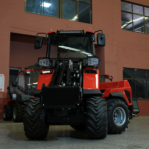 ผู้ผลิต EVERUN รุ่นใหม่ ERW1230T รถตักล้อยางขนาดเล็กแบบยืดหดได้ 1.2 ตัน รถตักแบบเทเลสโคปิค Teleskoplader - Product Image 4