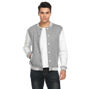 Veste de Baseball Homme Personnalisée en Cuir PU Brodé Style Bomber Varsity Nouvelle Collection 2025 - Product Image 1