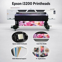 Impresora de Inyección de Tinta de Formato Grande Latex 5800H de 1.8m con Cabezales de Impresión Epson I3200 para Impresión de Vinilo, Películas PET y Pancartas