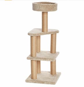 تصميم حديث للأماكن الداخلية خشب صلب ، برج شجرة سقف Conde للقطط الكبيرة - Product Image 1