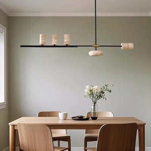 Comptoir de bar de restaurant en fer forgé de haute qualité, de conception longue et élégante, <span class=keywords><strong>avec</strong></span> <span class=keywords><strong>caisse</strong></span> enregistreuse et lampe suspendue en pierre de grotte jaune. - Product Image 3