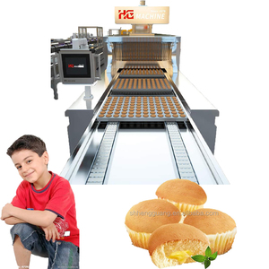 Ligne de production automatique de cupcakes à vendre/équipement complet de <span class=keywords><strong>boulangerie</strong></span> de gâteaux fabriqué <span class=keywords><strong>en</strong></span> Chine/<span class=keywords><strong>prix</strong></span> préféré - Product Image 3