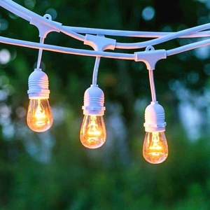 S14 Outdoor E27 E26 <b>Led</b> String <b>Lights</b> Waterproof Hanging Christmas Decoration Garden Lighting - Product Image 1