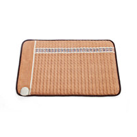 Tapis en améthyste pour la santé, rayons de cristal, chaleur profonde FIR, mini matelas, coussin doux, guérison BioMat