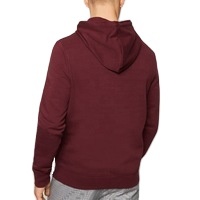 Vente en gros de sweats à capuche pour hommes PIHA SPORTS, hiver, écologiques, 370g, polyester/coton, design uni, coupe classique - Product Image 2