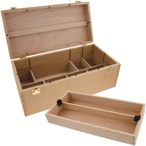 Artesanato pequeno personalizado, caixas de madeira, madeira & bambu armazenamento de madeira artesanato caixa de presente