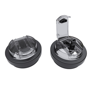 Couvercle de tasse en silicone étanche avec double embout de boisson et paille, accessoires de bar pour Stanly 40oz 30oz - Product Image 1