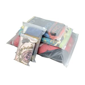 ถุงซิปแบบก้นเหลี่ยมพิมพ์ลายตามสั่ง ย่อยสลายได้ เป็นมิตรกับสิ่งแวดล้อม สำหรับบรรจุภัณฑ์เสื้อผ้าและรองเท้า พิมพ์ลายด้วยเทคนิคซิลค์สกรีน - Product Image 4