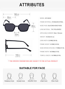 Partagas moda Logo personalizzato acciaio senza vite cerniera polarizzata pesca guida UV400 occhiali da <span class=keywords><strong>sole</strong></span> occhiali da <span class=keywords><strong>sole</strong></span> per gli uomini - Product Image 6