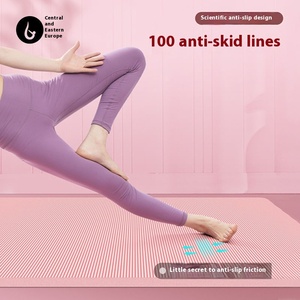 Tapis de yoga antidérapant pliable, épaisseur 10-20 mm, absorption silencieuse des chocs, parfait pour le sport et la remise en forme des hommes et des femmes - Product Image 4