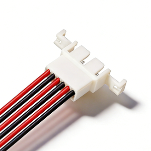 Câble de raccordement C2504hm A2542hc, espacement 2,54 mm, connecteurs mâle et femelle, ligne coupée en deux - Product Image 3