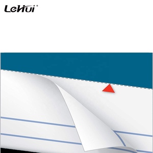 Trung Quốc Nhà Sản Xuất 8 1/2X11 3/4 Giấy Trắng Đục Lỗ 100 Tờ Pháp Lý/Rộng Cai Trị Đôi Docket Cai Trị Giấy - Product Image 5