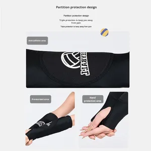 工場卸売 バレーボール アームガード ユース用 衝突防止 ナイロン製 肘パッドと膝保護ギア - Product Image 3