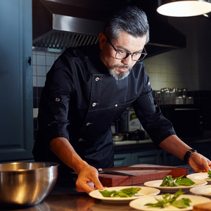 Zhenyao 2025 Abbigliamento <span class=keywords><strong>da</strong></span> <span class=keywords><strong>Lavoro</strong></span> Unisex di Alta Qualità in Misto Poliestere/Cotone, Nuovo Stile per Cucina, Ristorante e <span class=keywords><strong>Bar</strong></span> - Product Image 2