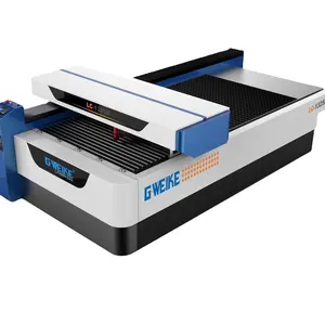 G-weike LC1325M CO2 laser gravura máquina de corte para metais e materiais metalúrgicos aço carbono madeira MDF materiais