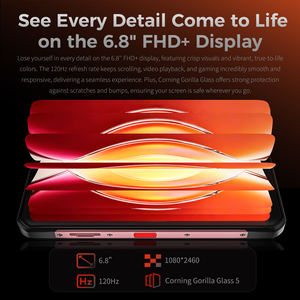 Téléphone Robuste OUKITEL WP56 5G 16000 mAh 12 Go + 512 Go/2 To Débloqué, Lumière de Camping, Écran 6,8" FHD+ 120 Hz, Appareil Photo 108 Mpx + 32 Mpx, Haut-Parleur Puissant, Étanche - Product Image 6