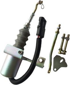 Solenoide de parada de combustible del motor, arranque sincronizado 1751es, solenoide de parada de apagado de combustible del motor <span class=keywords><strong>para</strong></span> 12V, 1 unidad - Product Image 2