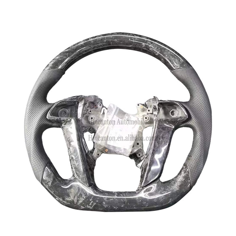 Accord Forged Carbon+Leather+Black Stitching