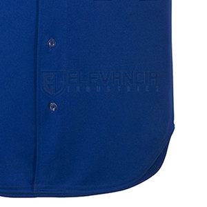 Ropa deportiva de Béisbol Juvenil de alta calidad, uniforme de Material sólido de talla grande, transpirable, precio al por mayor, conjuntos de sublimación de diseño liso - Product Image 6