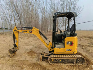 Mini-excavatrice CAT 301.7 d'occasion, très demandée, peu d'heures de fonctionnement, en stock, expédition directe à bas prix, à vendre. - Product Image 1