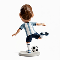 Figurines de chanteurs rock personnalisées en résine, faites à la main, souvenirs de stars de football, décoration d'intérieur, art artisanal