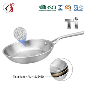 <span class=keywords><strong>Pentole</strong></span> e Padelle Antiaderenti in Titanio Triplo Strato, Senza PFOA, Non Tossiche, Utensili da Cucina Sani - Product Image 1