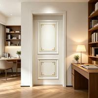 Portes intérieures commerciales à panneaux pour maisons, portes intérieures insonorisées pour bureaux, portes personnalisées pour projets