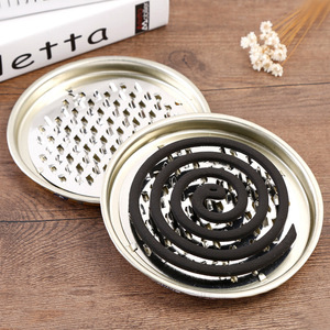 Placa de Incienso Repelente de Mosquitos T, Acero Inoxidable, Parte Superior Abierta con Rejilla, Reutilizable, Juego de 200 para Uso en Interiores - Product Image 4