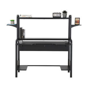 Escritorio de Oficina Ejecutivo Plegable de Alta Calidad para Gamers, Escritorio de Computadora Moderno con Marco de Metal, Ahorra Espacio - Product Image 1