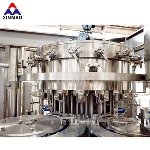 Usine automatique 3 en 1 machine de capsulage remplissante de lavage de boissons carbonatées mono-bloc - Product Image 4