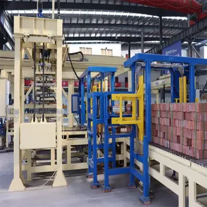 Mini Goldene Ziegel-Vakuumverpackungsmaschine hohle Blockherstellungsmaschine für Ziegelverpackungen