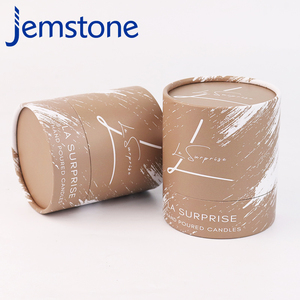 Emballage de cylindre de boîte de tube en papier biodégradable avec logo personnalisé Logo imprimé de taille personnalisée - Product Image 4