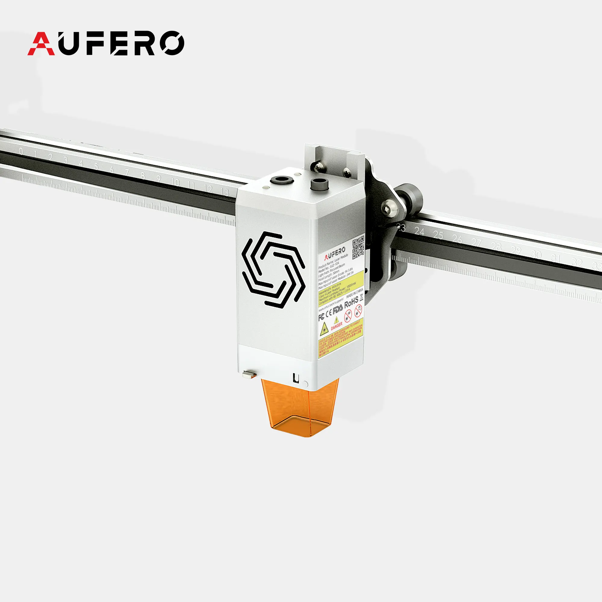 Aufero Latest Laser Module Real 10w Laser Head Better Grey Scale Result Lighter Structure Better Cooling Result