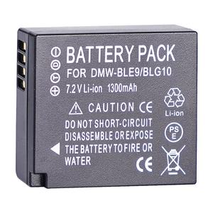Batterie pour appareil photo DMW-BLG10 batterie DMW-BLE9 pour DMC-TZ80 Pana-sonic TZ90 <span class=keywords><strong>TZ100</strong></span> LX100 GF3 GF6 GX7 7.2V 1300mAh - Product Image 2
