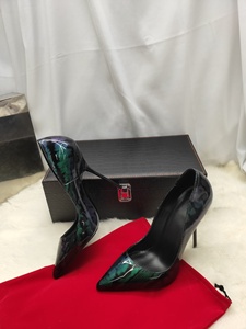 <span class=keywords><strong>Chaussures</strong></span> à talons aiguilles en cuir verni pour femmes, grande taille, mode, soirée et soirée, pour l'été et l'automne - Product Image 3