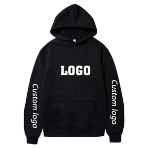 Sudadera con Capucha Personalizada con Logotipo para Hombre, Bolsillo Tipo Canguro, Bordado e Impresión Personalizados, Sudadera con Capucha Multicolor Informal - Product Image 1