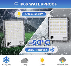 ไฟสปอร์ตไลท์ LED SMD อลูมิเนียมกันน้ำกลางแจ้ง IP66 คุณภาพเยี่ยม ราคาสุดคุ้ม 30W-600W ความสว่างสูง 6500K ได้รับการรับรอง RoHS เหมาะสำหรับใช้ในสนามกีฬา - Product Image 3