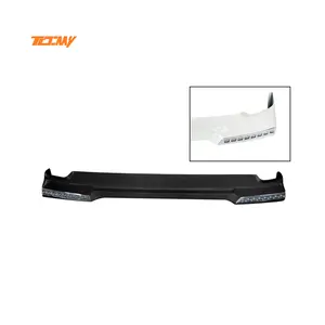 Tdcmy Dễ dàng cài đặt xe ô tô Bộ dụng cụ PP ABS phía trước Spoiler Bumper Spoiler cho TOYOTA LAND CRUISER lc200