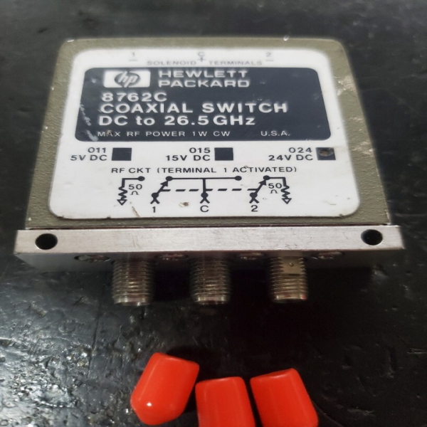 Plc Switch to 26.5 Ghz 8762c Tested 20 3.5mm Connectors for Warranty Product