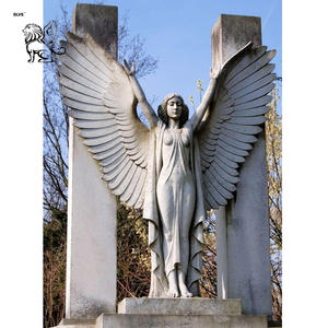 BLVE décoration extérieure grande <span class=keywords><strong>pierre</strong></span> naturelle grecque granit <span class=keywords><strong>ange</strong></span> <span class=keywords><strong>gardien</strong></span> <span class=keywords><strong>Statue</strong></span> marbre <span class=keywords><strong>jardin</strong></span> Sculpture - Product Image 1