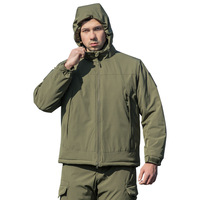 Veste matelassée tactique camouflage épaisse pour homme, respirante, imperméable, chaude et légère, idéale pour l'extérieur en automne/hiver
