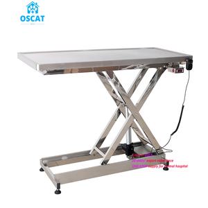 Equipo Médico Veterinario OSCAT, mesa de examen comercial de acero inoxidable <span class=keywords><strong>para</strong></span> mascotas con elevador manual-eléctrico y temperatura constante - Product Image 2