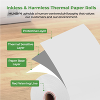 Étiquettes d'expédition pliables A6 imperméables à bas prix, papier thermique auto-adhésif, bordereaux d'expédition en gros