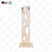 Vappasauna fabricant douche extérieure en bois (pin) accessoires de sauna colonne de douche extérieure autoportante