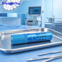 Boîte de Stérilisation Professionnelle pour Embouts de Perceuse Orthopédique Vétérinaire – Étui de Rangement pour Embouts de Perceuse Osseuse Chirurgicale pour Animaux de Compagnie