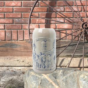 Essence of Europe Gifts Wine Stein Munich Beer Wagon Gres Taza 0,7 Litros Diseño moderno Uso para fiestas - Product Image 5