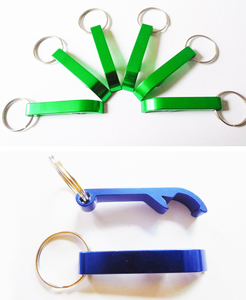Promotional Simple Engraved Bottle Opener Keychain Cheap Keychain Bottle Opener Custom Various Aluminum Bottle Opener - Product Image 5