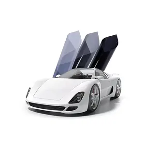 Film pour vitre de voiture VLT 20% Noir Super IRR99 % Rejet de chaleur Ultra Clear Nano Ceramic Car Solar Control Window Tint Film