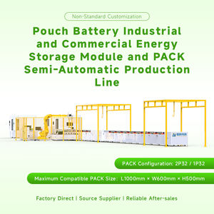 Ligne de fabrication professionnelle de batteries avec pressage thermique pour les batteries de type poche - Product Image 4
